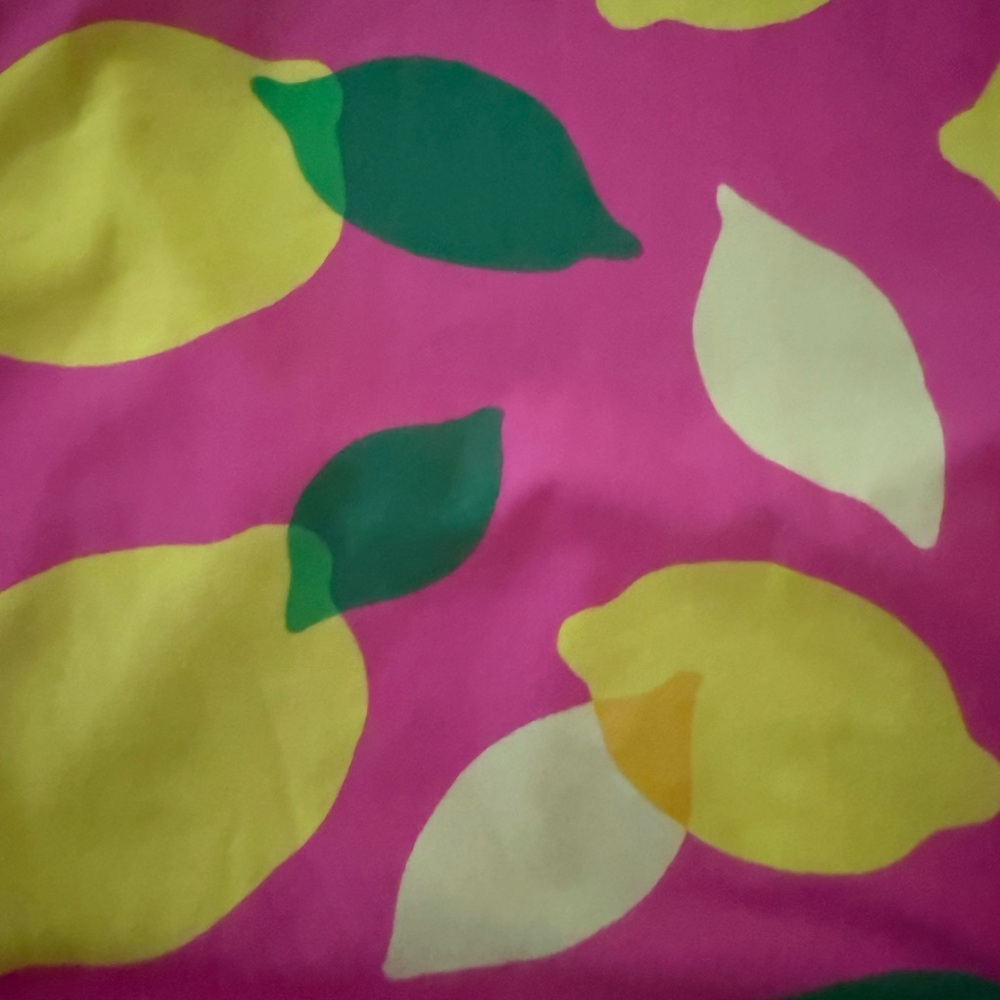 Kate Spade New York Sea Star Pink Lemon One Piece Swim Bathing Suit Size Small - Picture 7 of 12